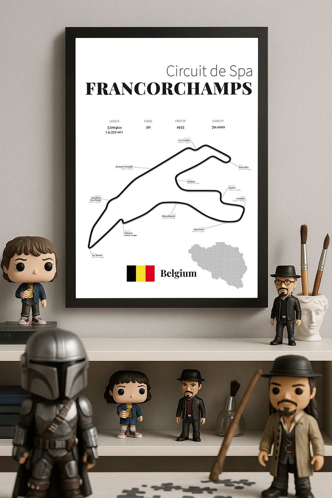 Francorchamps Formula 1 - tablo
