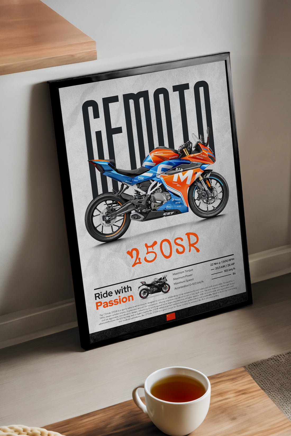 CFMOTO 250 SR Turuncu