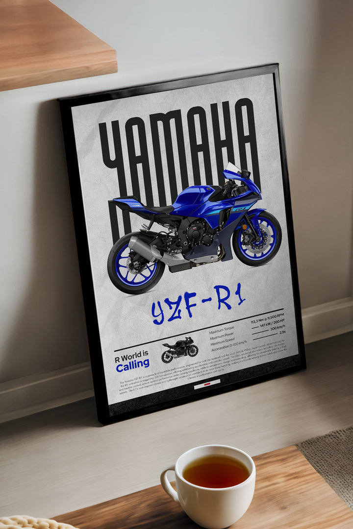 Yamaha YZF R1 Mavi