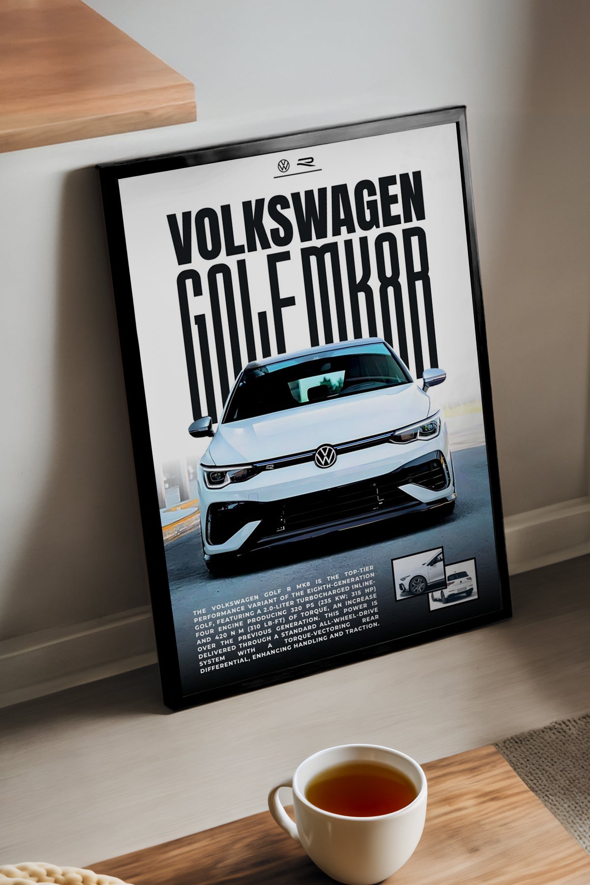 Volkswagen Golf MK 8 R - tablo