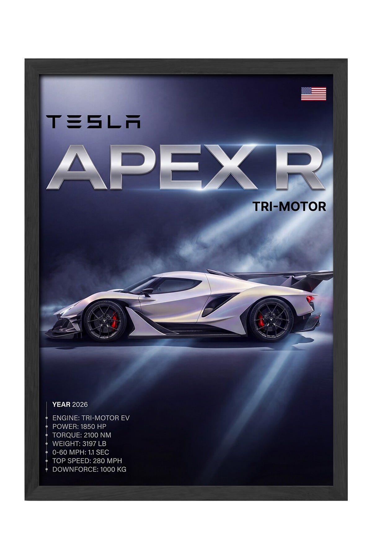 Tesla Apex R - tablo