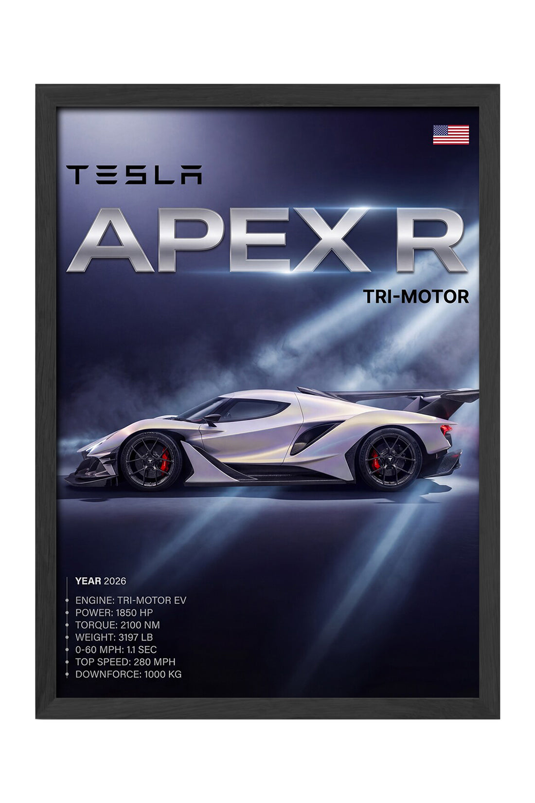 Tesla Apex R - tablo