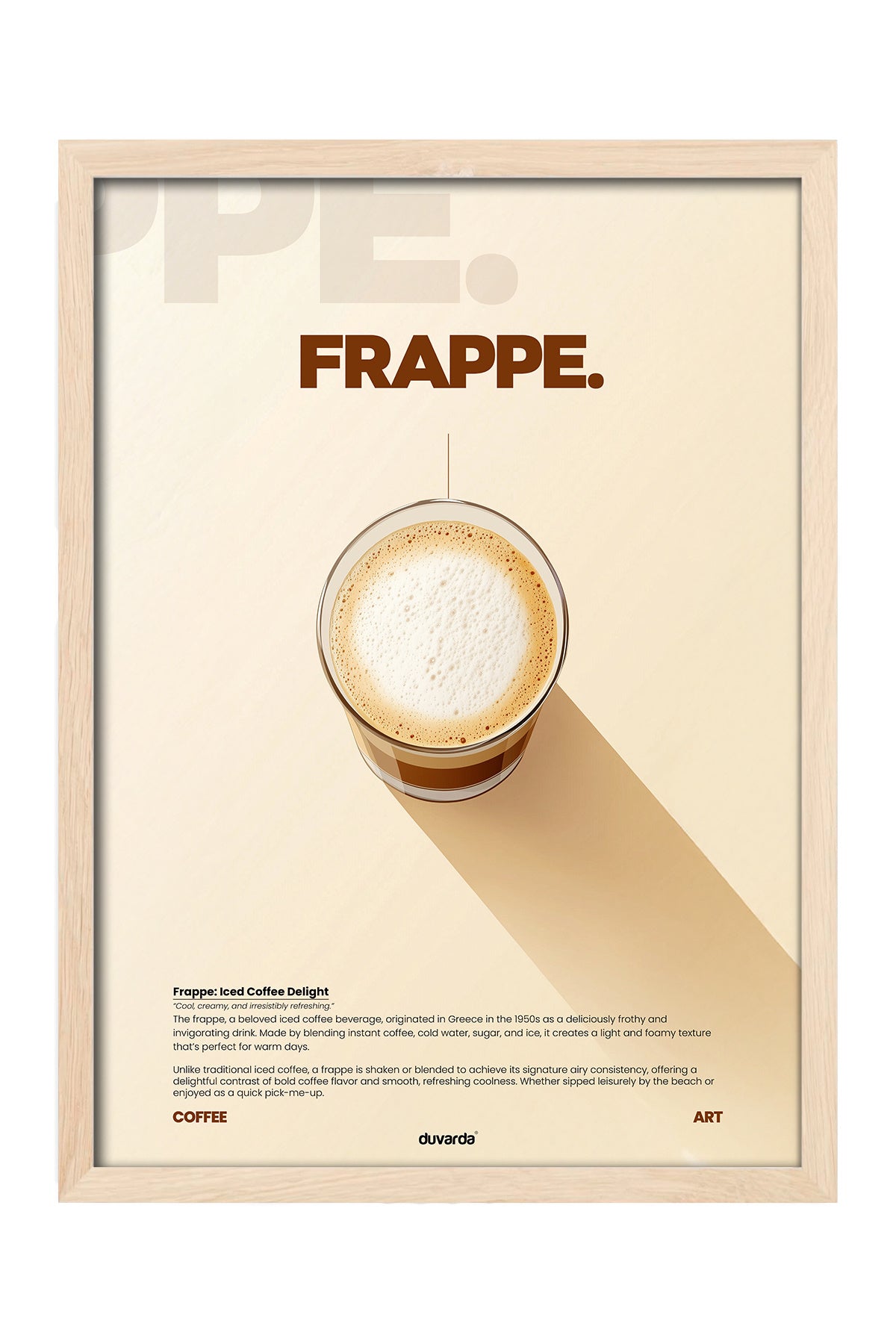 Frappe Kahve - tablo