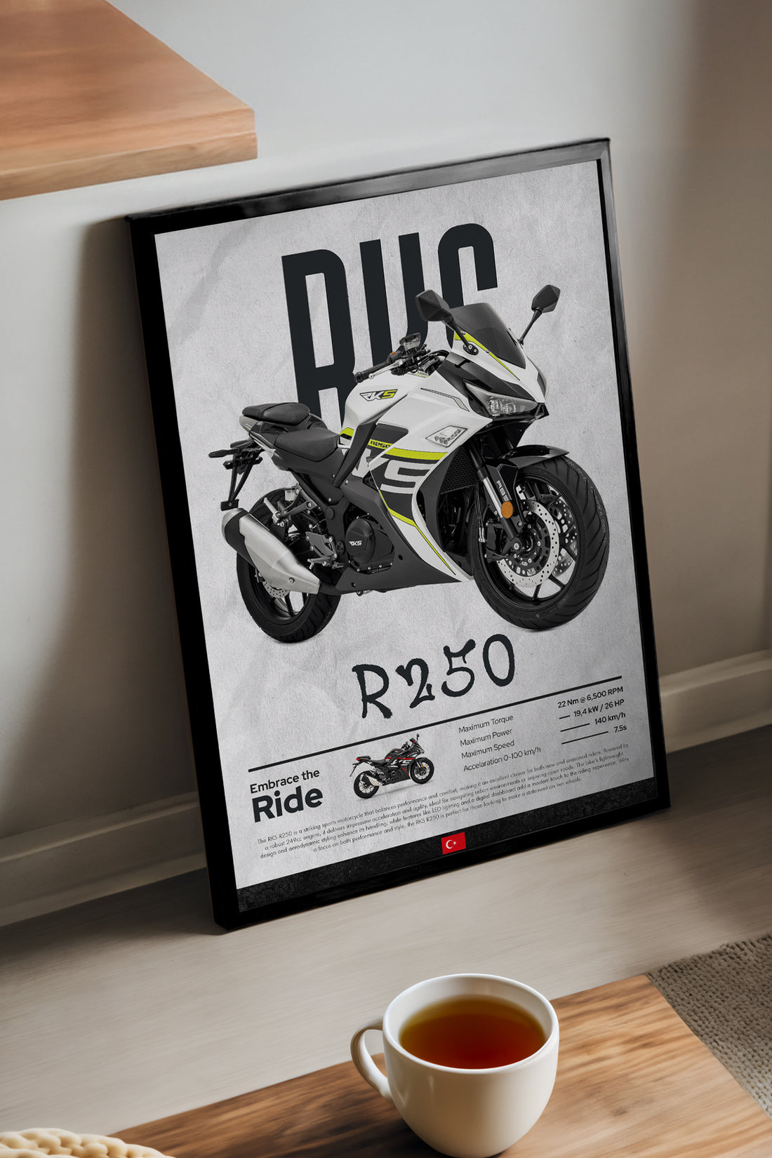 RKS R250 - tablo