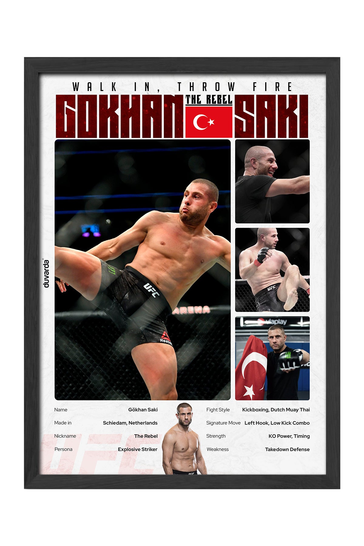 Gökhan Saki UFC - tablo