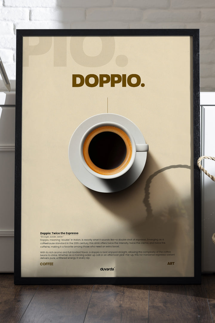 Doppio Kahve - tablo