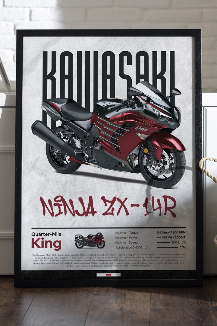 Kawasaki Ninja ZX-14 R - tablo