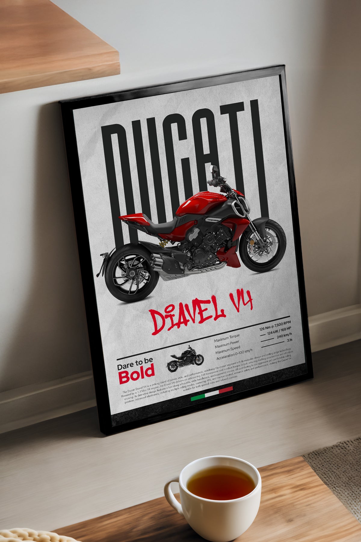 Ducati Diavel V4 Kırmızı