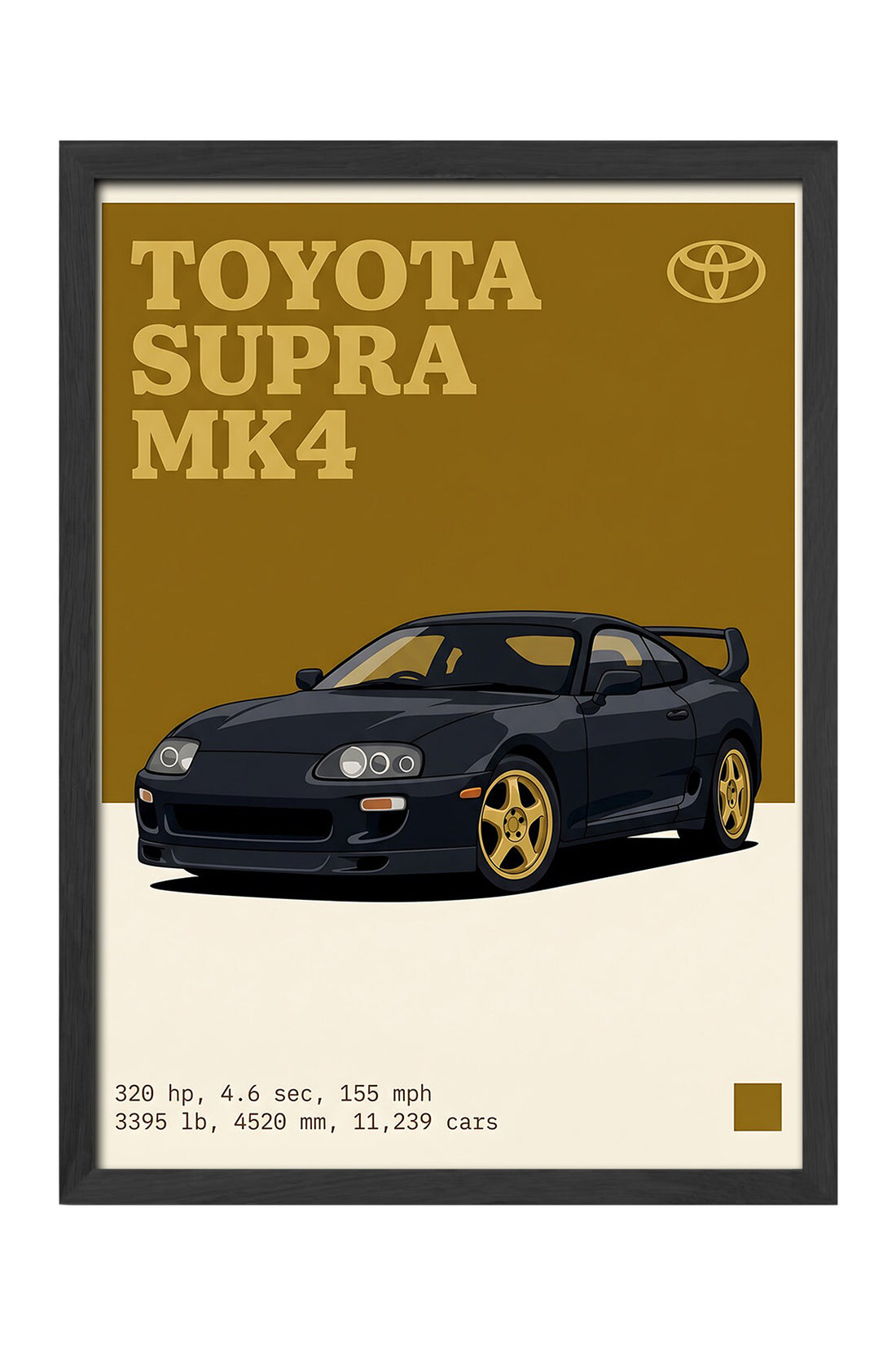 Toyota Supra MK4 - tablo