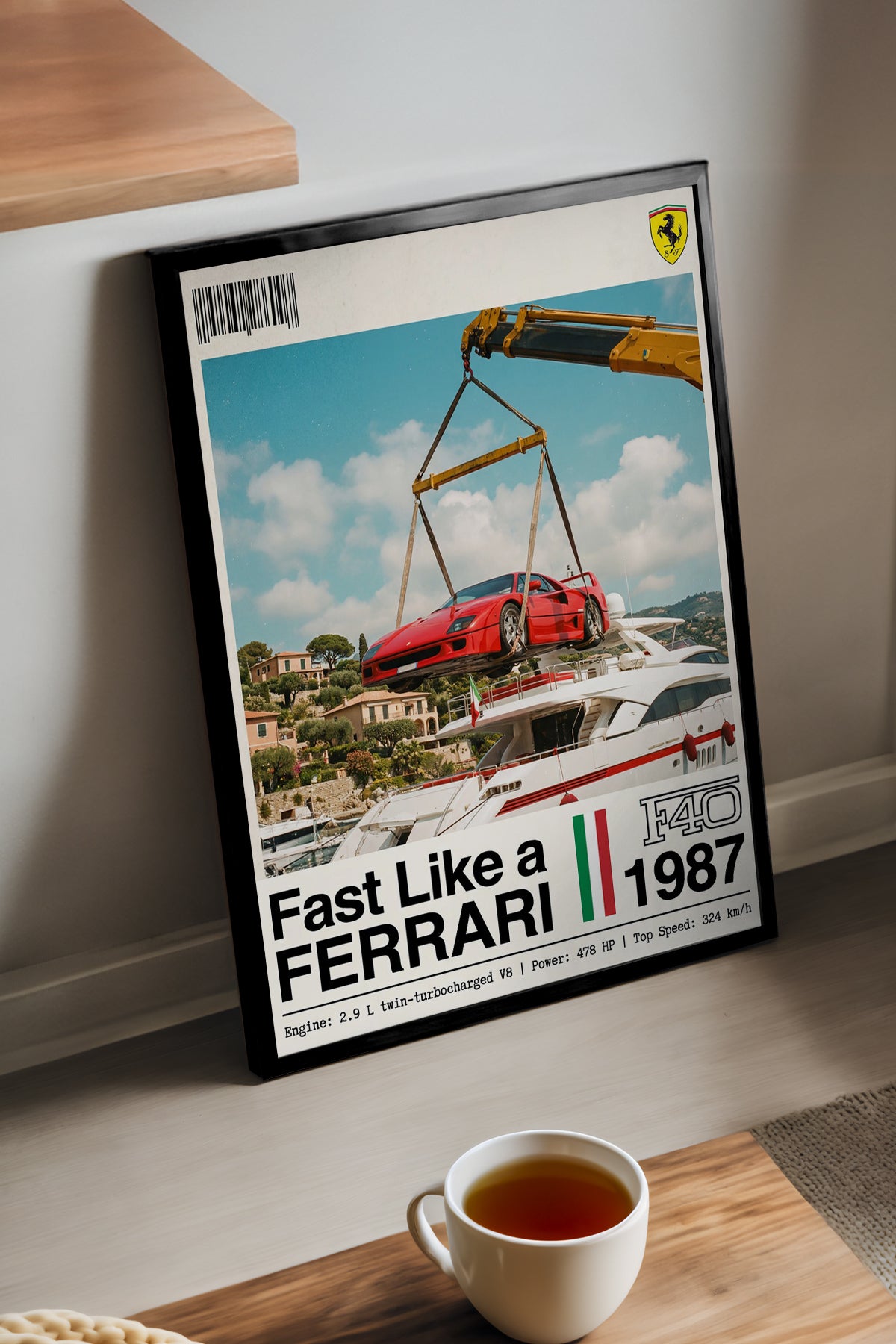 Ferrari F40 - tablo