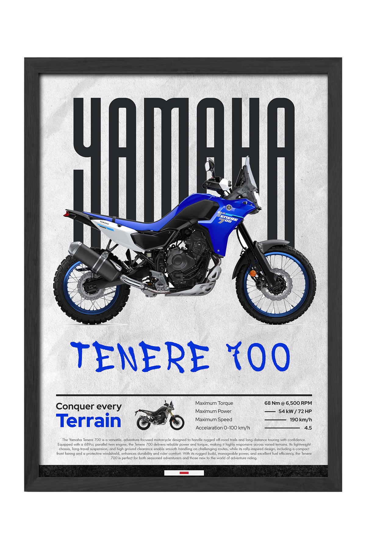 Yamaha Tenere 700 Mavi
