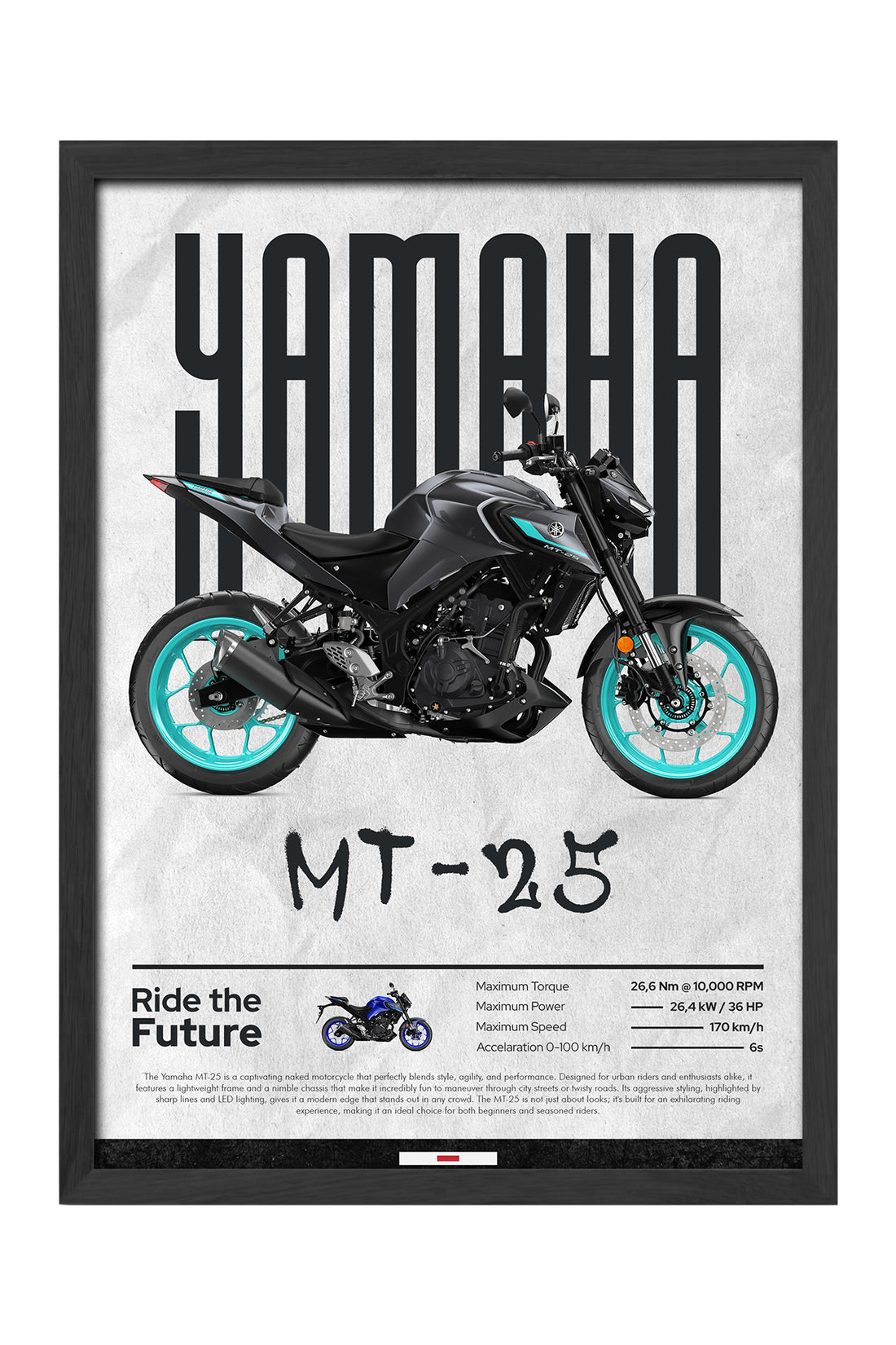 Yamaha MT-25 Gri