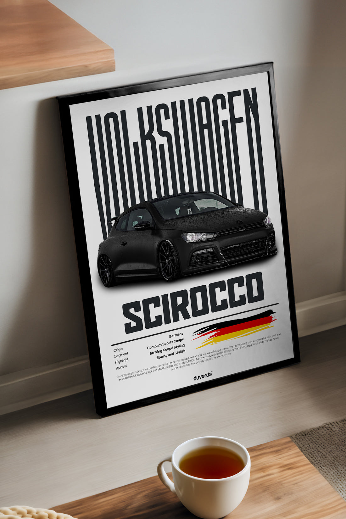 Volkswagen Scirocco - tablo