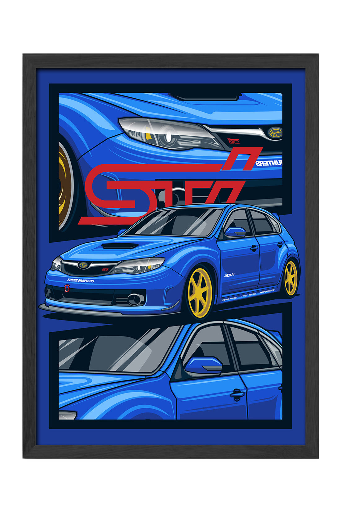 Subaru Impreza WRX STI - tablo