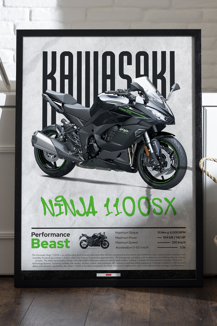 Kawasaki Ninja 1100 SX - tablo