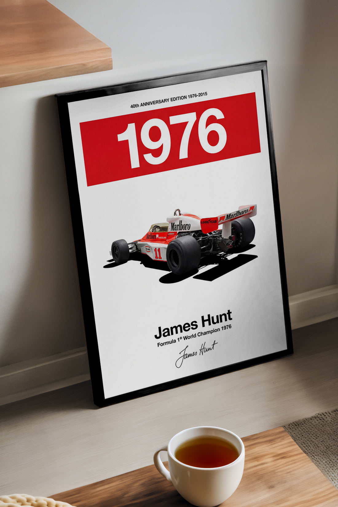 James Hunt 1976 - tablo