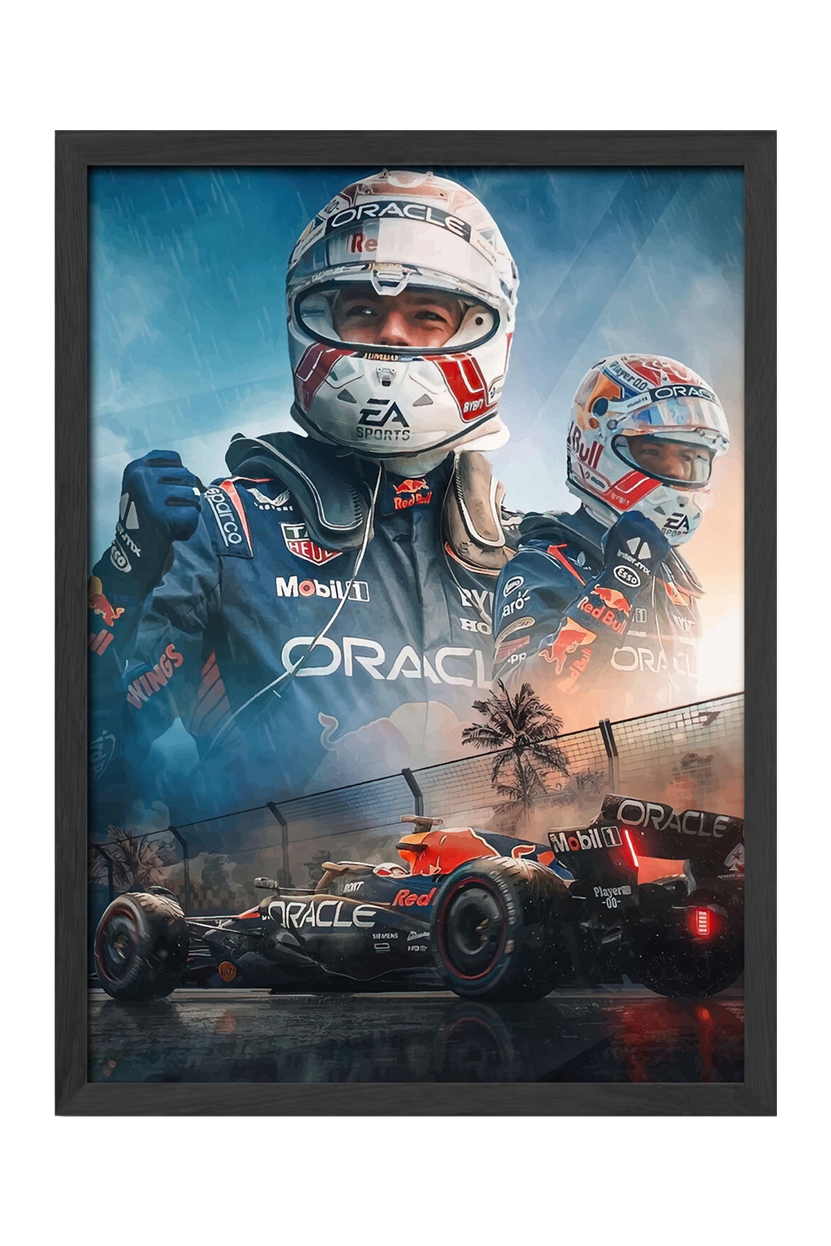 Max Verstappen Formula 1 - tablo
