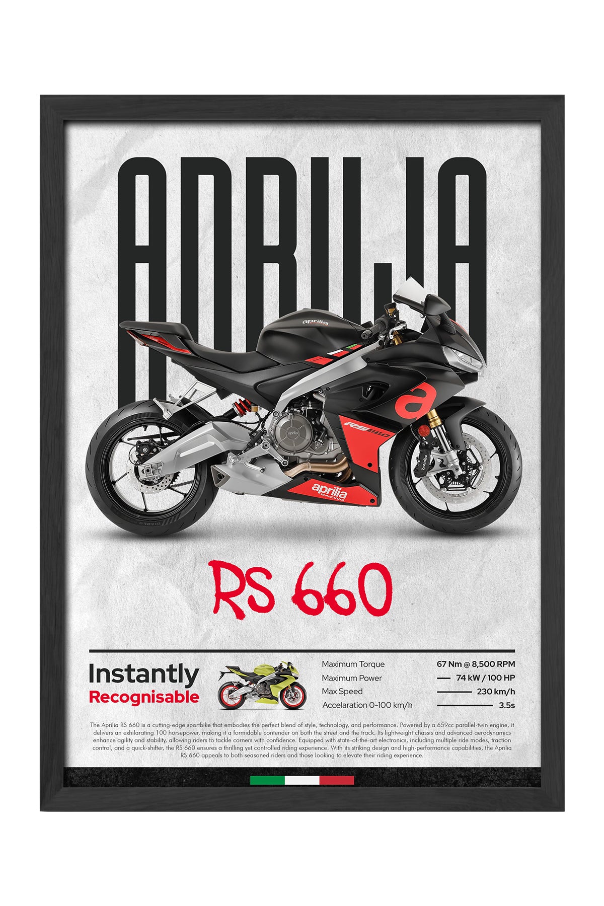 Aprilia RS 660 Siyah