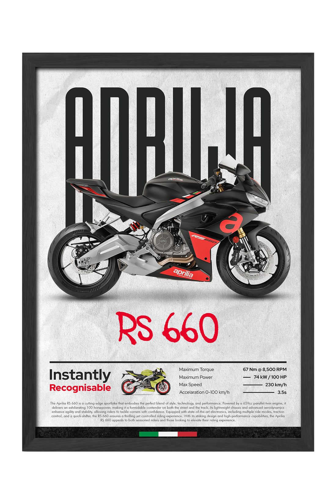 Aprilia RS 660 Siyah