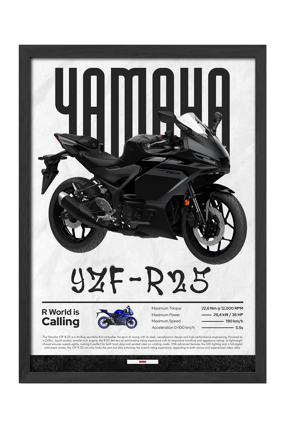 Yamaha YZF R-25 - tablo
