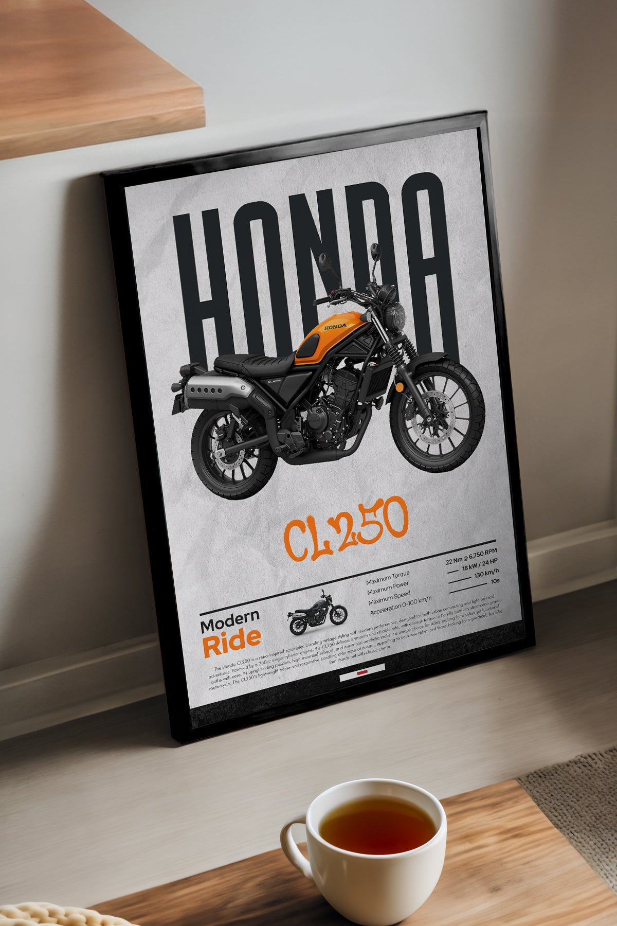 Honda CL 250 Turuncu