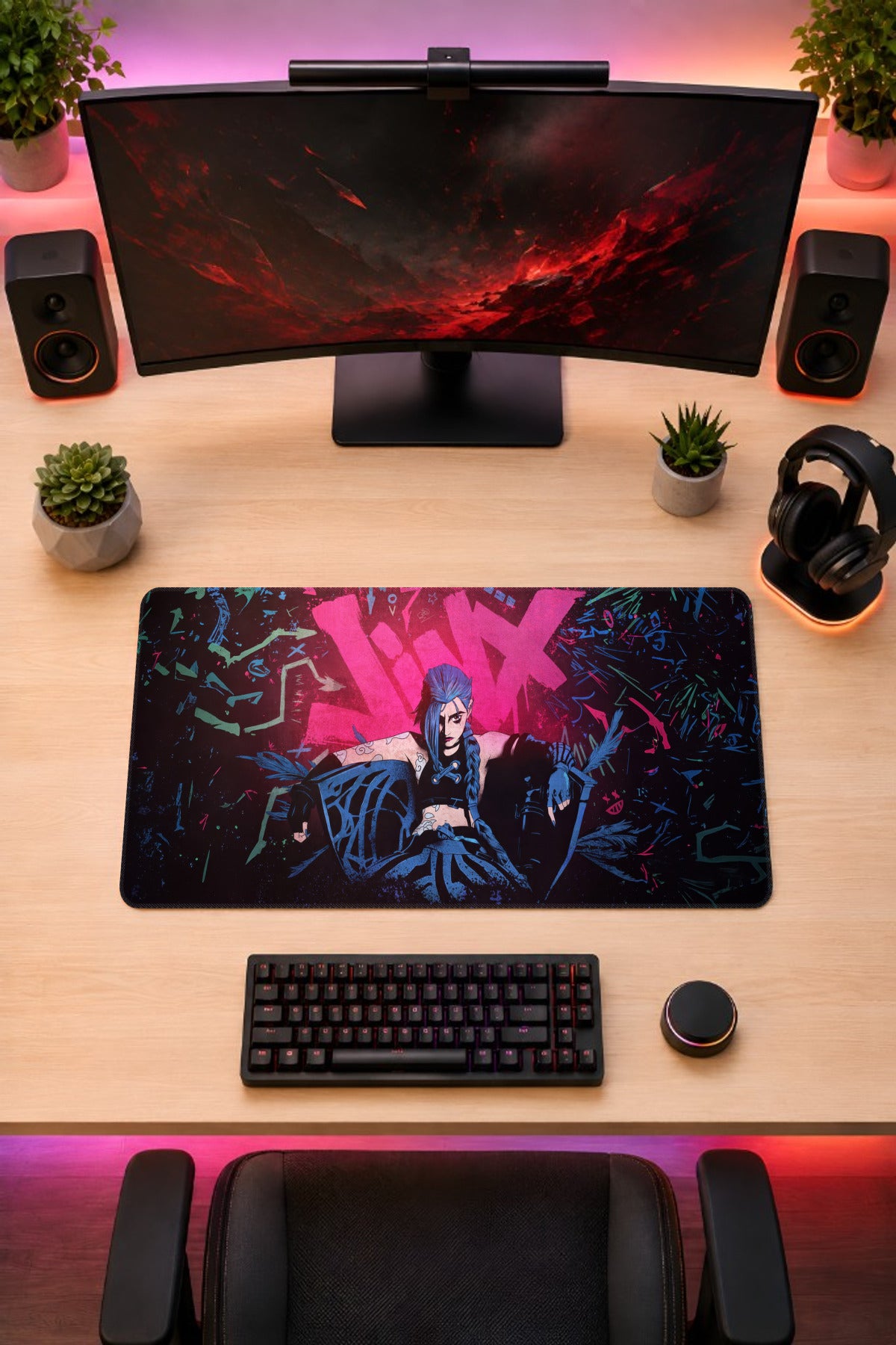 League of Legends Jinx - mousepad