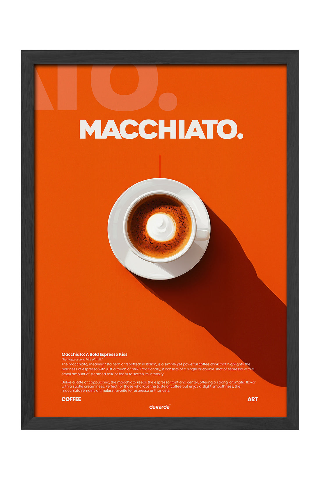 Macchiato Kahve - tablo