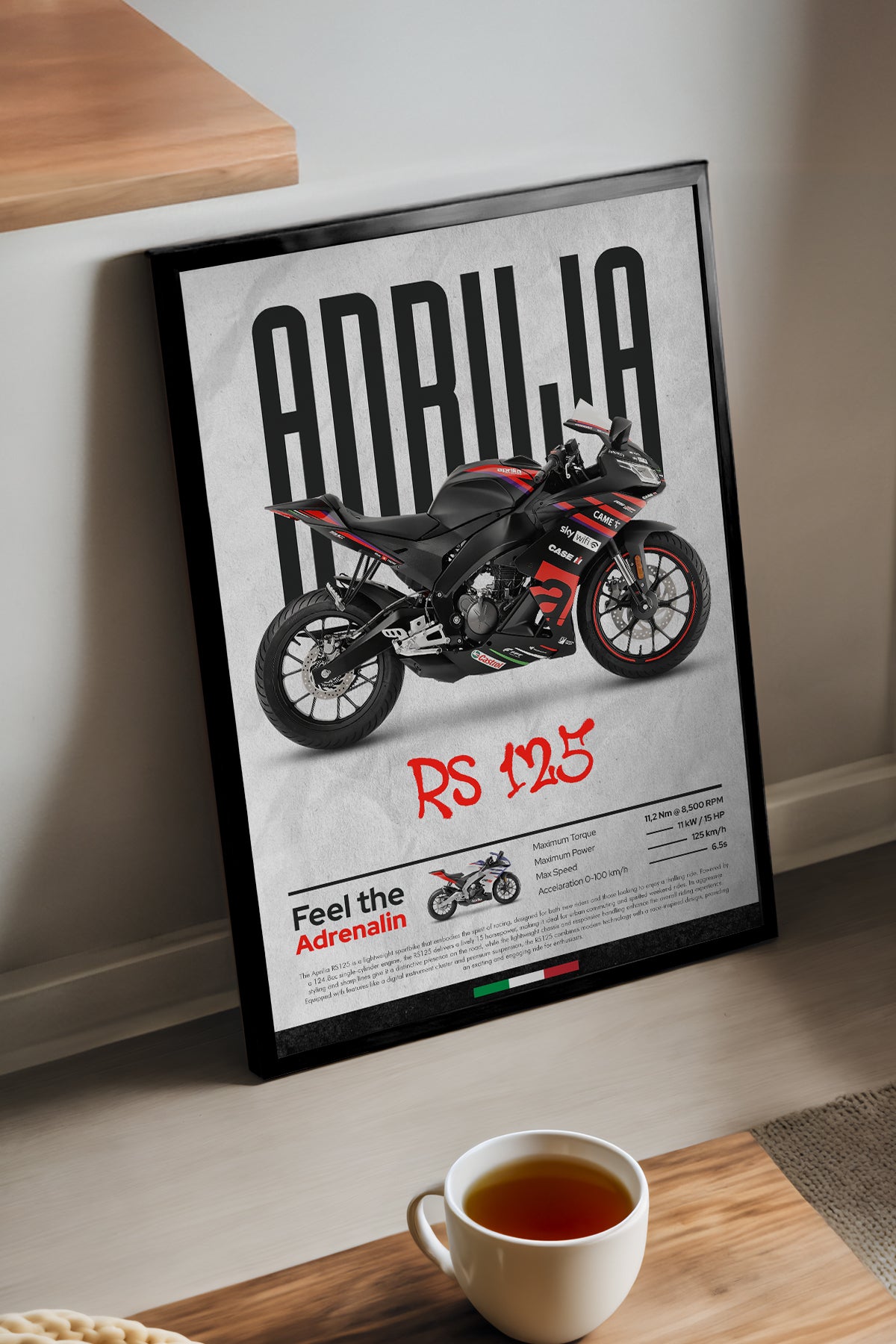 Aprilia RS 125 Siyah
