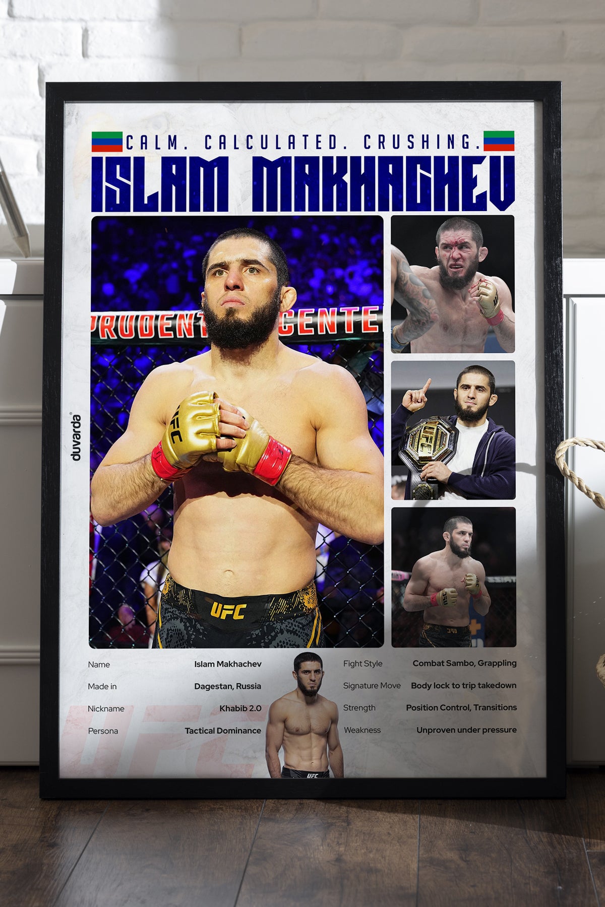 Islam Makhachev UFC - tablo