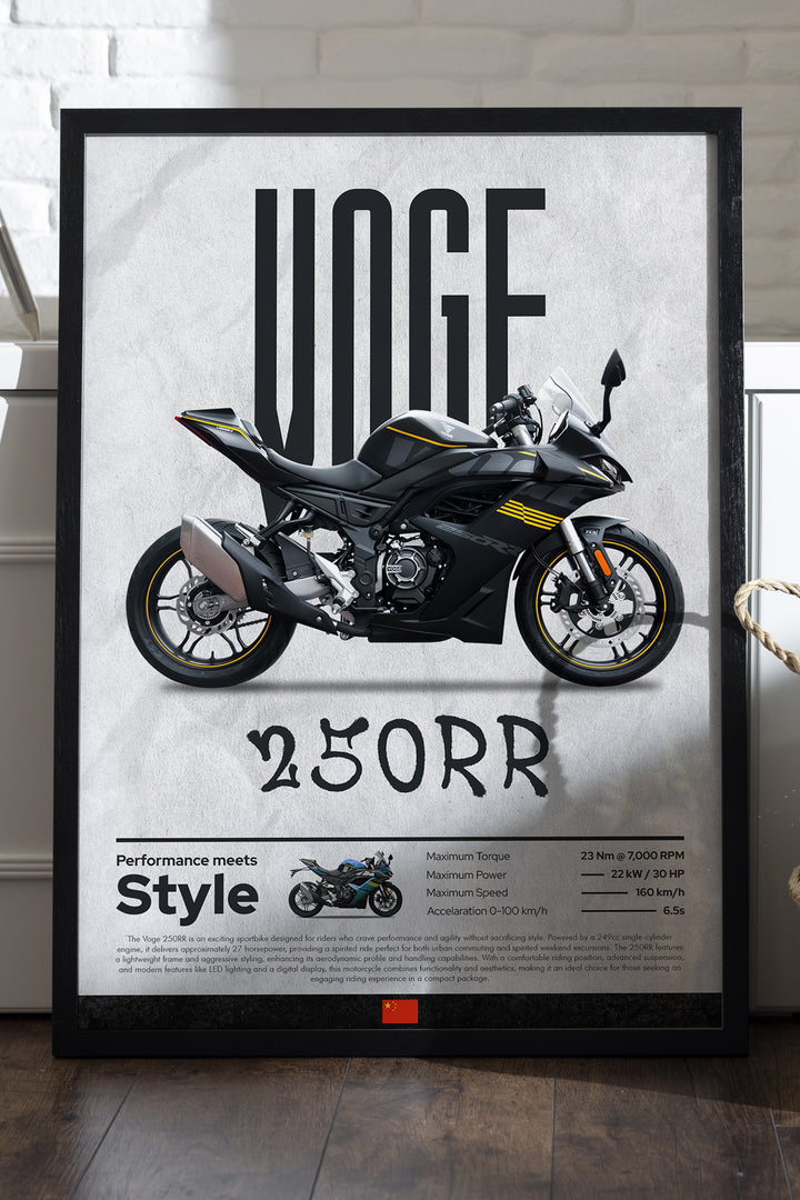 Voge 250RR - tablo
