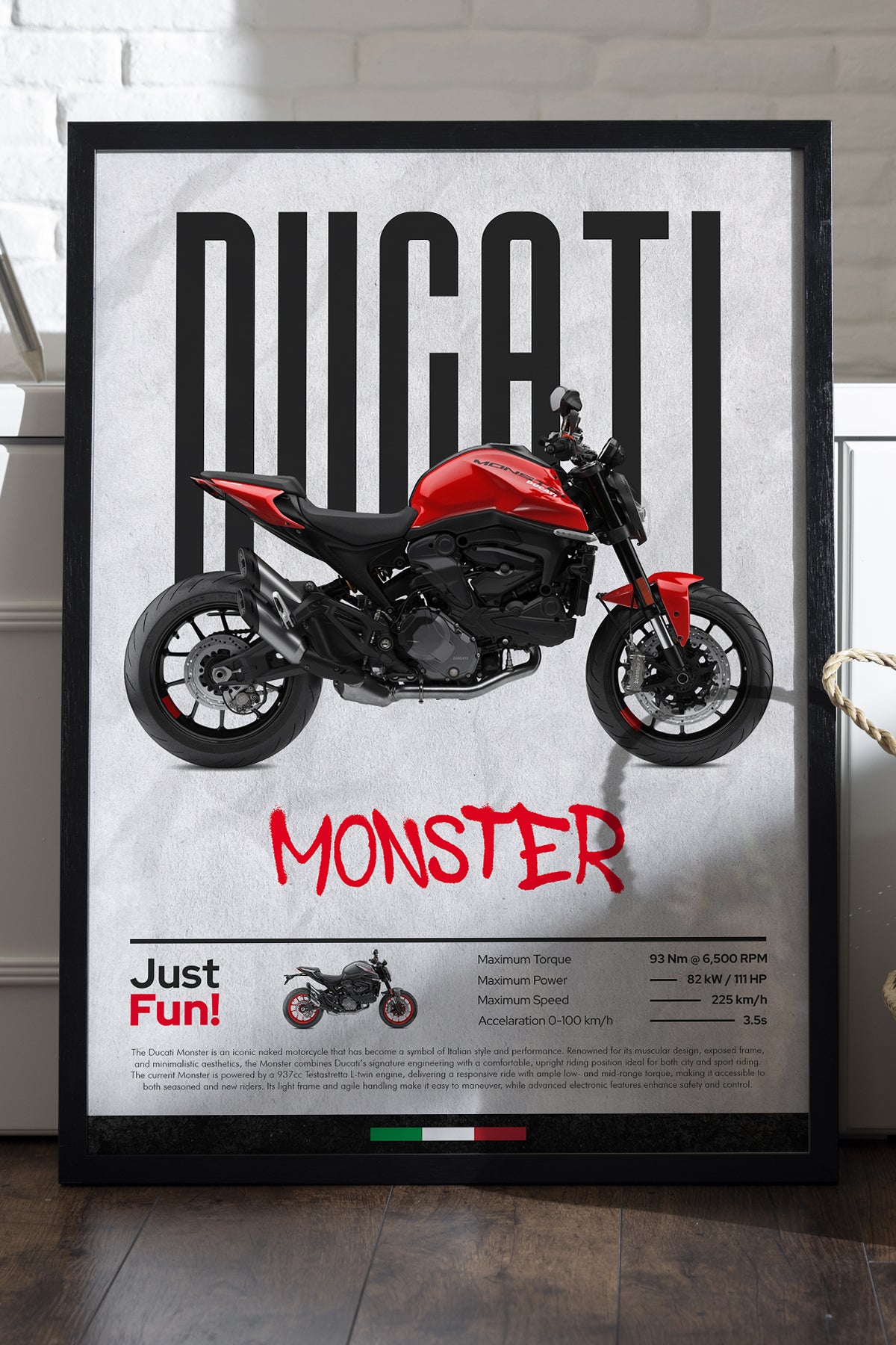 Ducati Monster Kırmızı