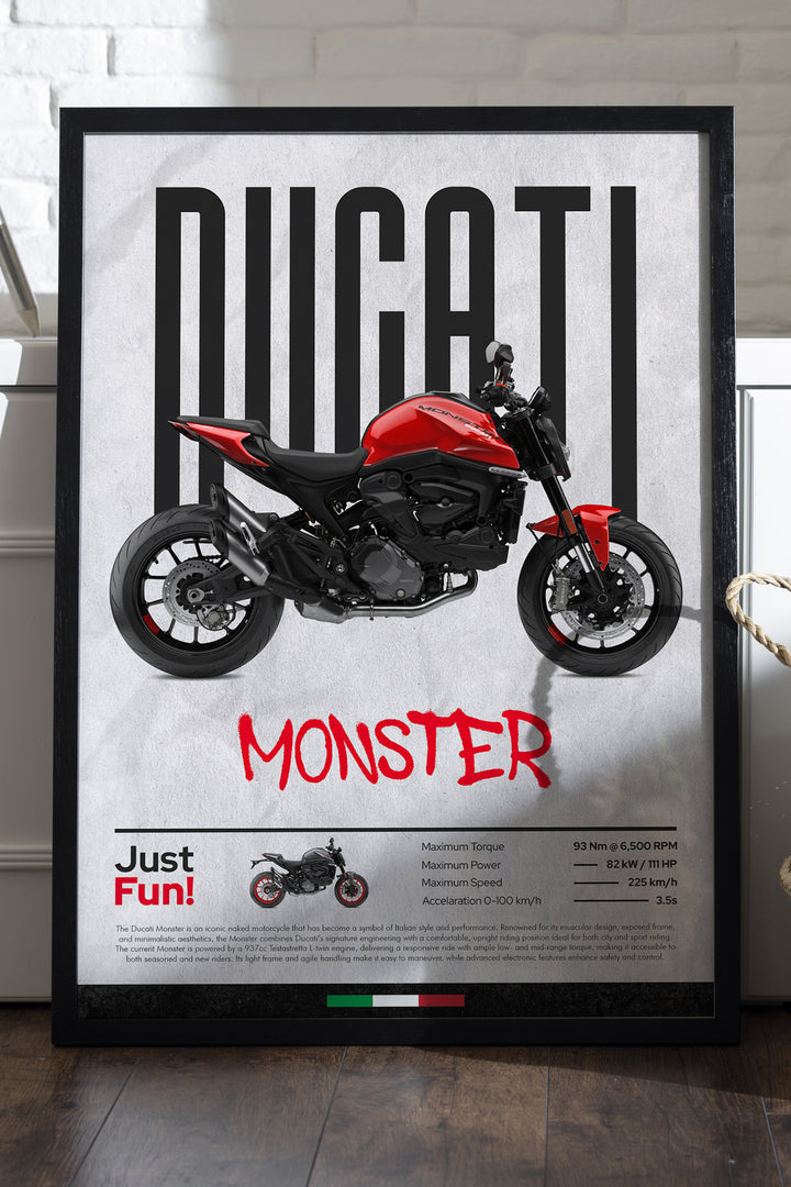 Ducati Monster Kırmızı