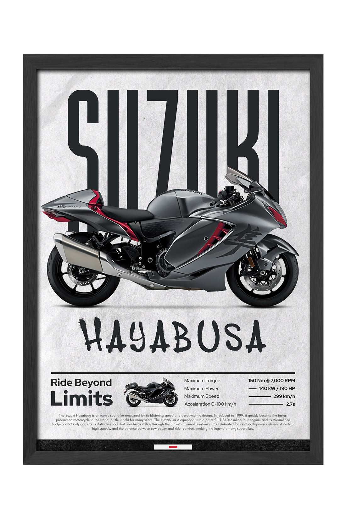 Suzuki Hayabusa - tablo