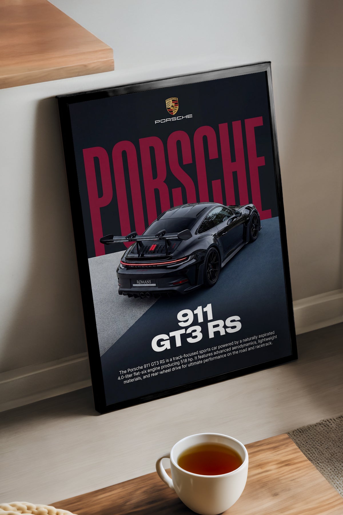 Porsche 911 GT3 RS - tablo