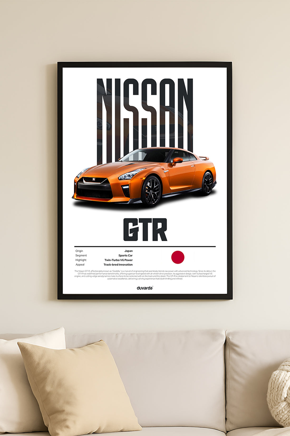 Nissan Gtr Araba - tablo