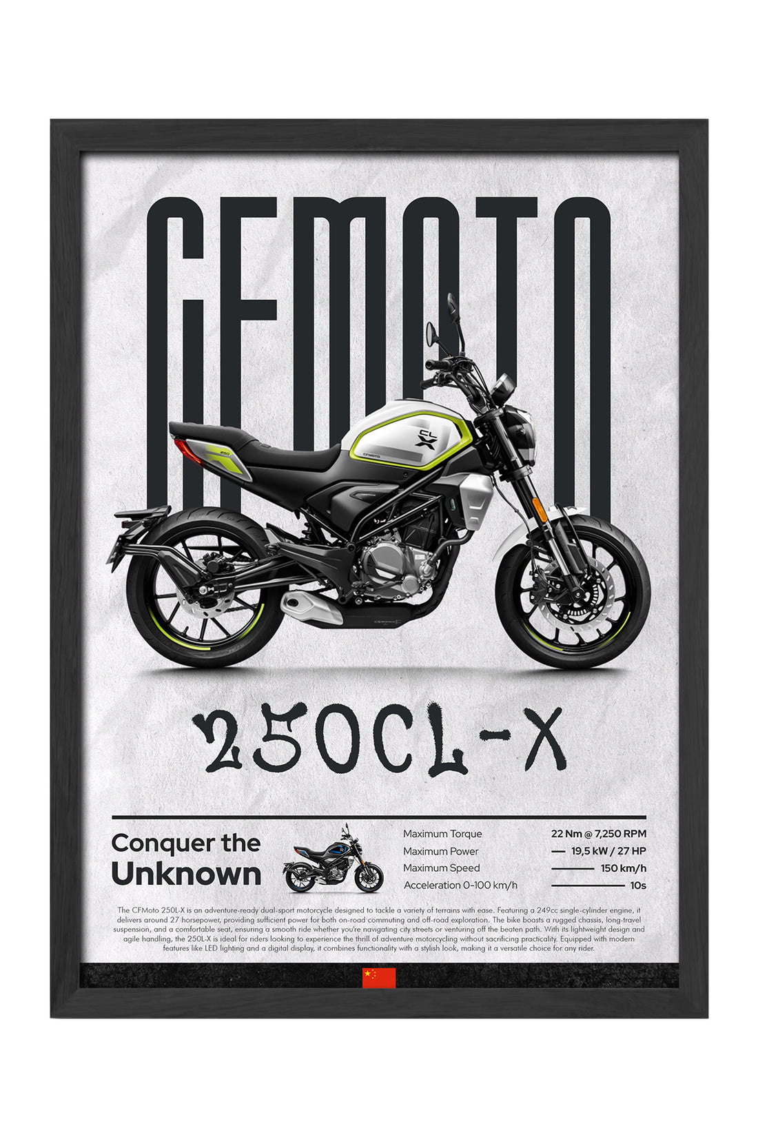 CFMOTO 250 CL-X Beyaz