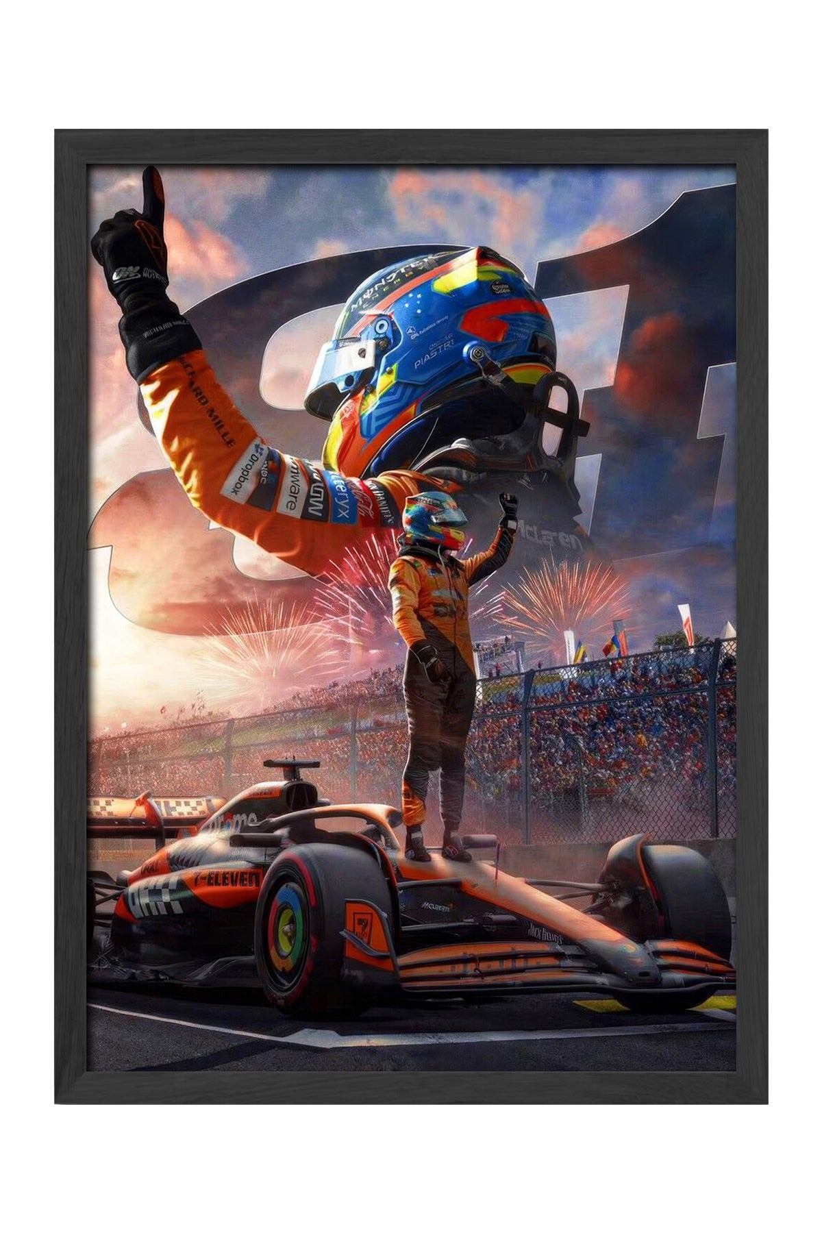 Lando Norris - tablo