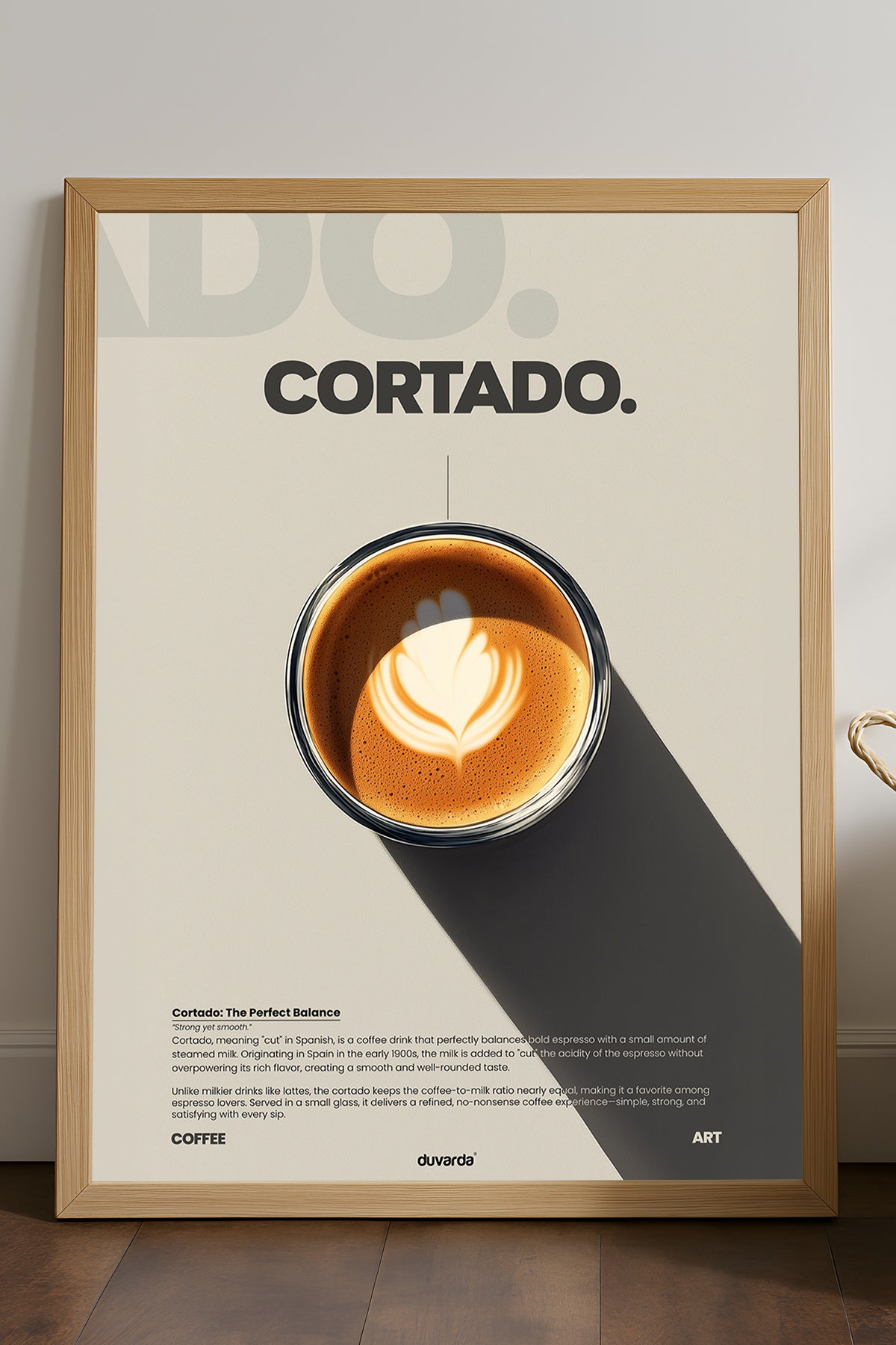 Cortado Kahve - tablo