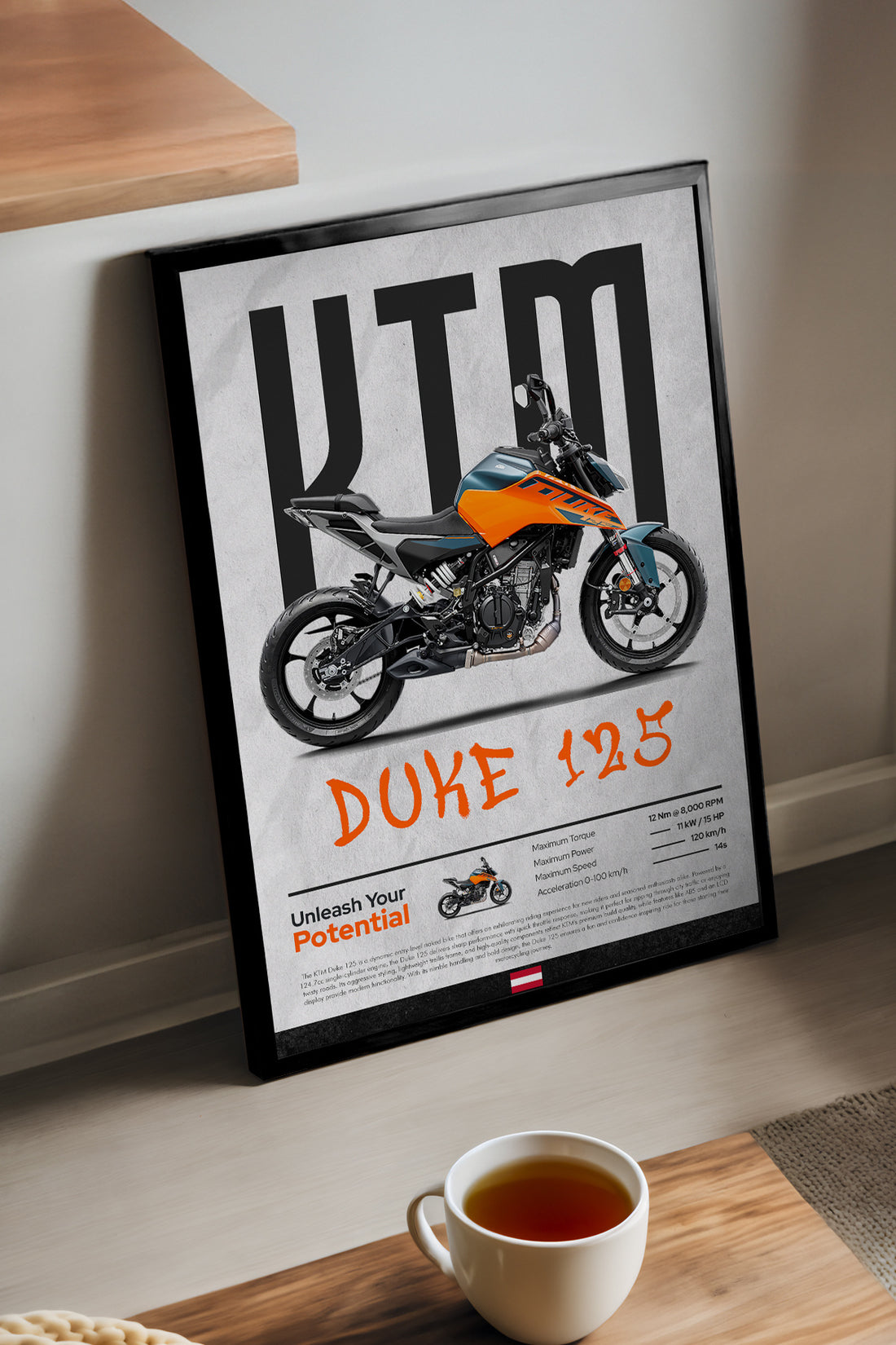 KTM Duke 125 Turuncu