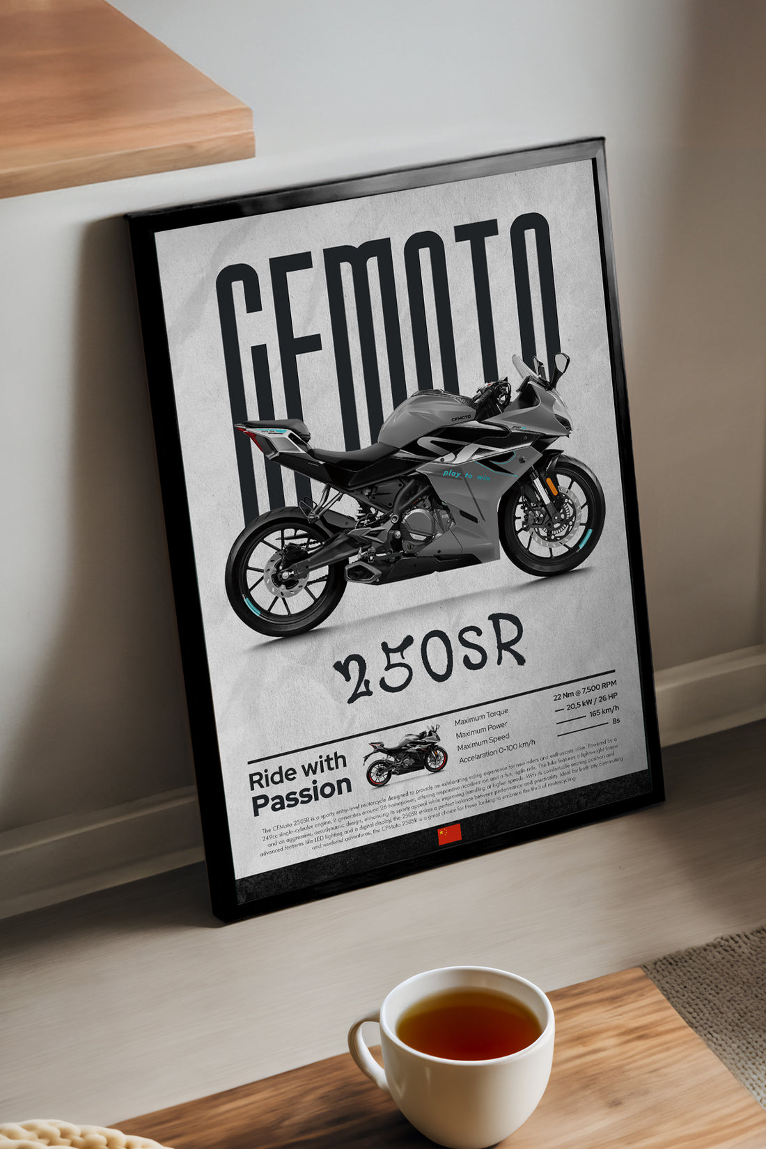 CFMOTO 250 SR Gri