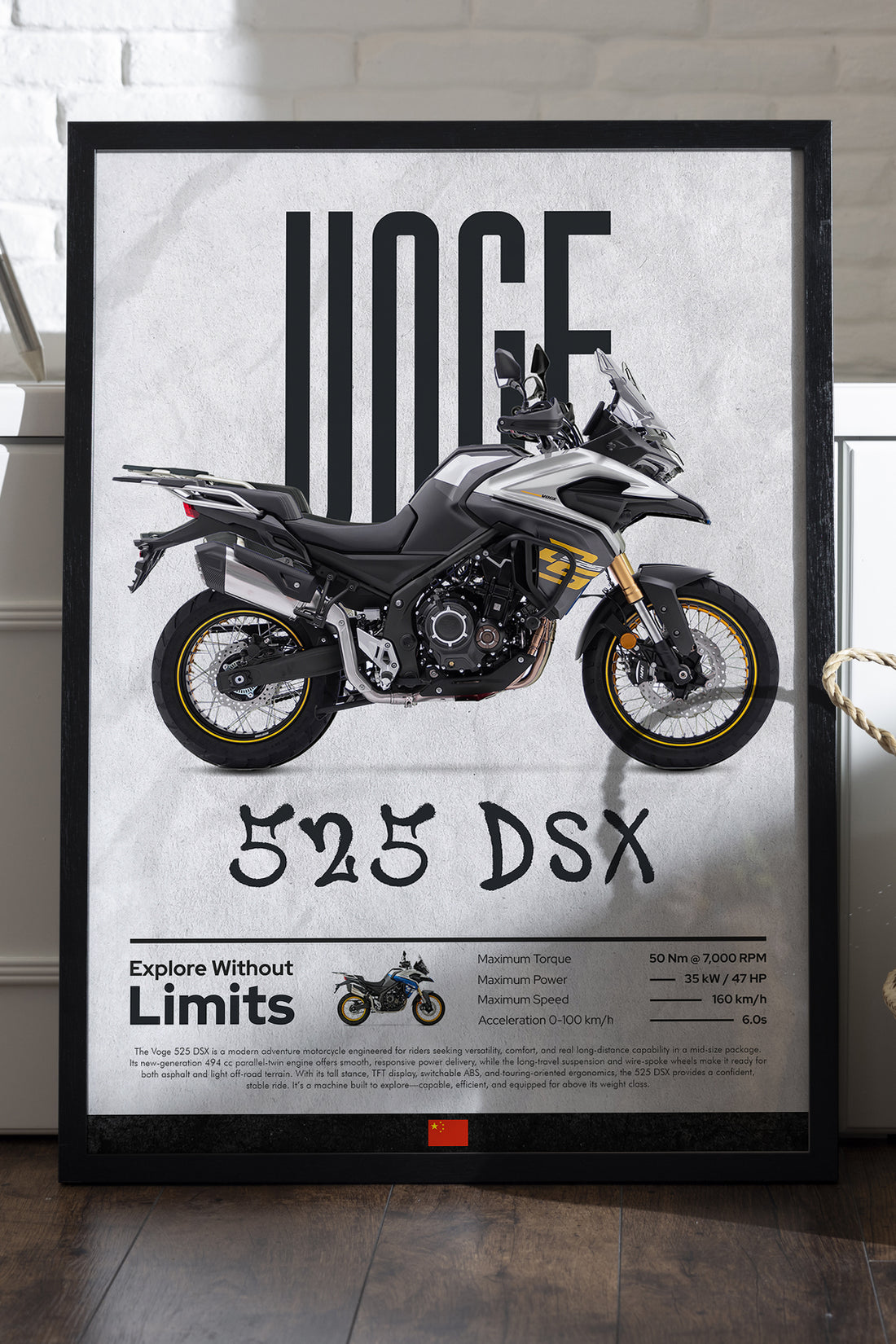 Voge 525 DSX Beyaz