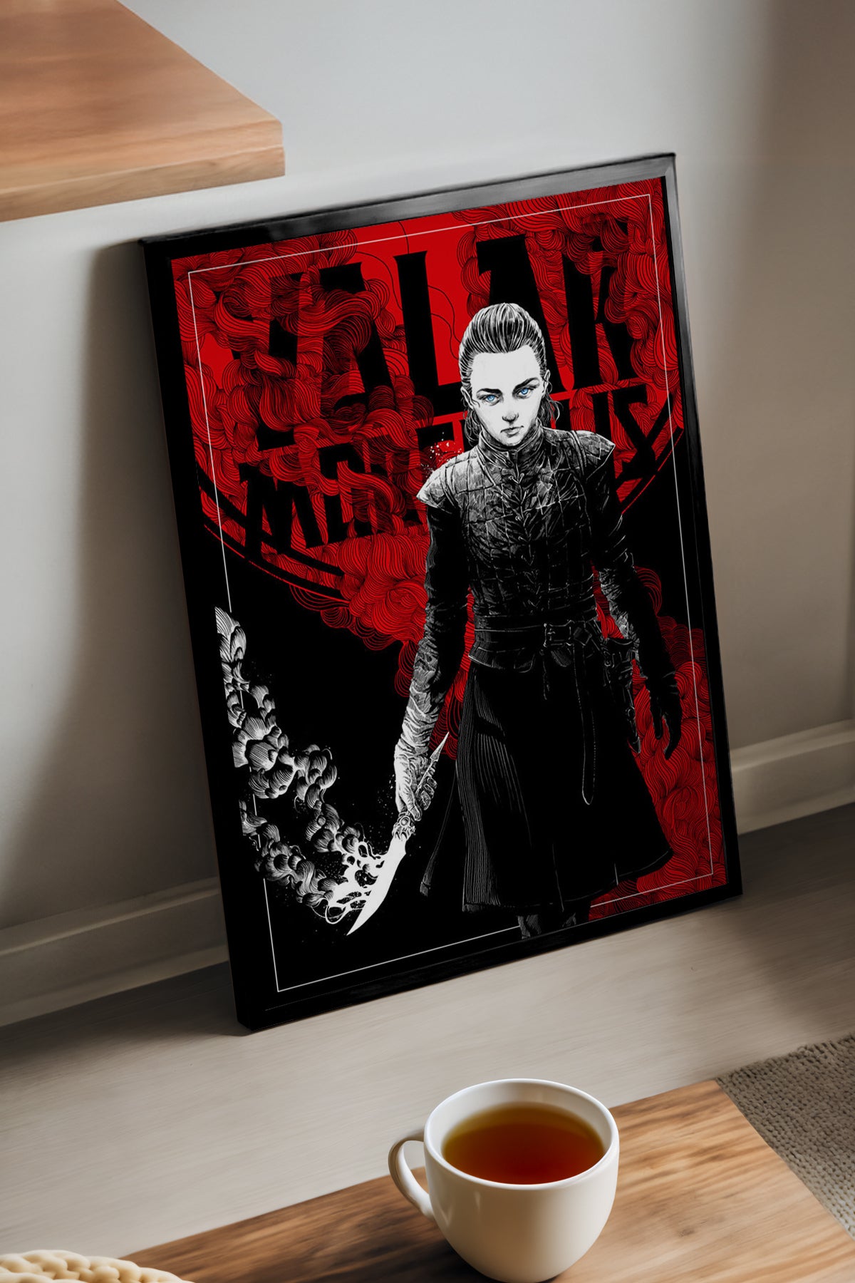 Valar Morghulis Arya Stark - tablo