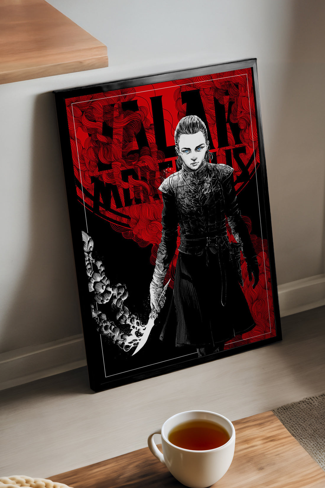 Valar Morghulis Arya Stark - tablo