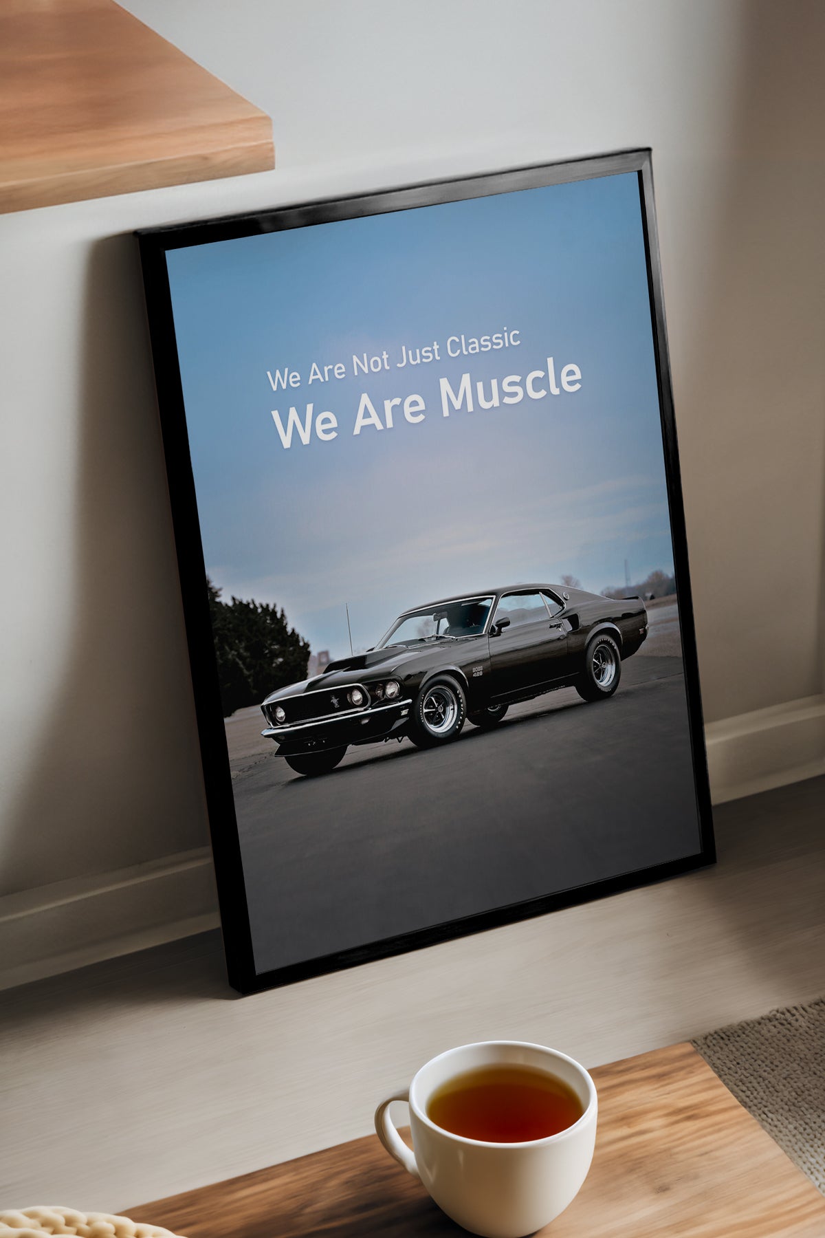 1969 Ford Mustang Boss 429 - tablo