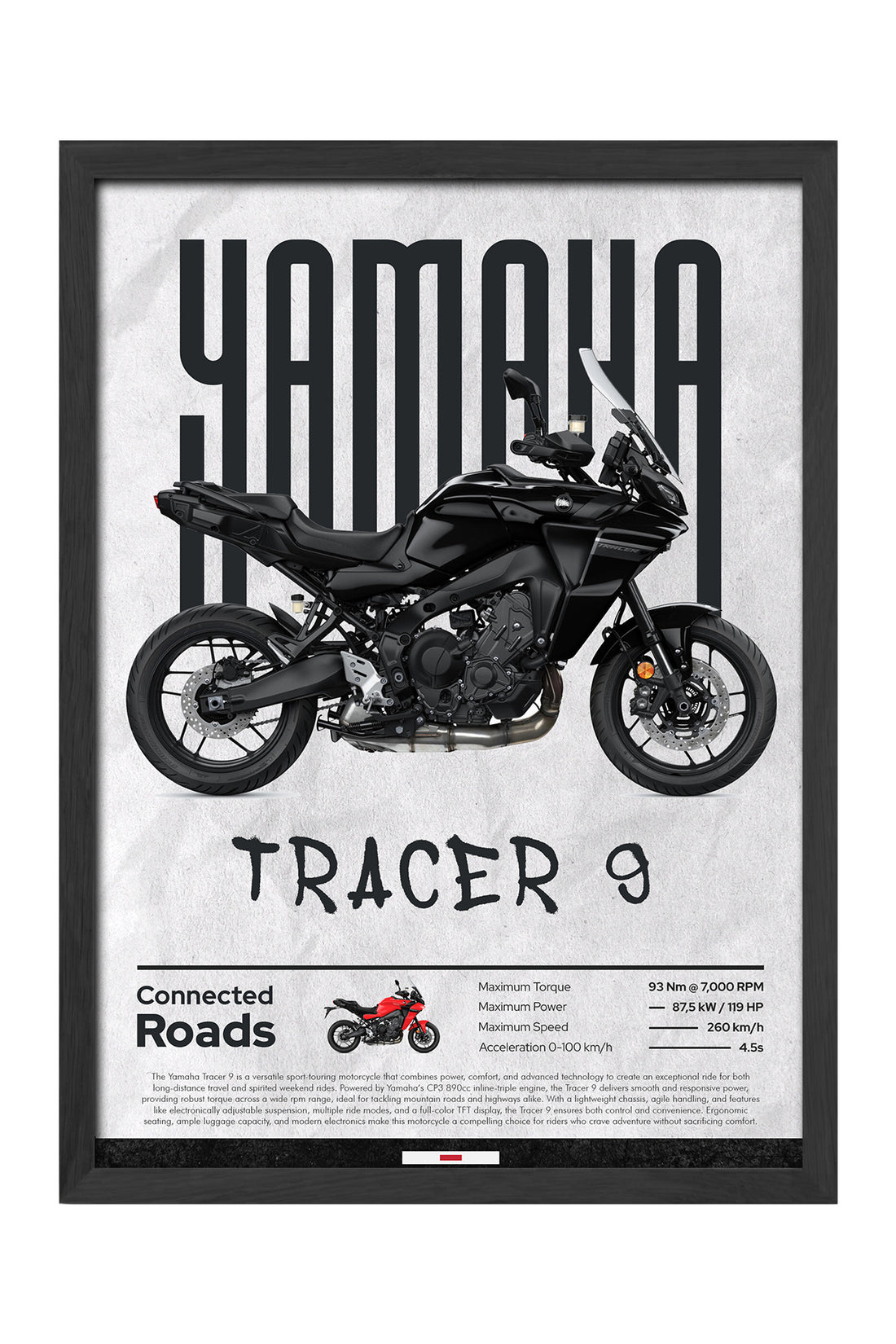 Yamaha Tracer 9 - tablo