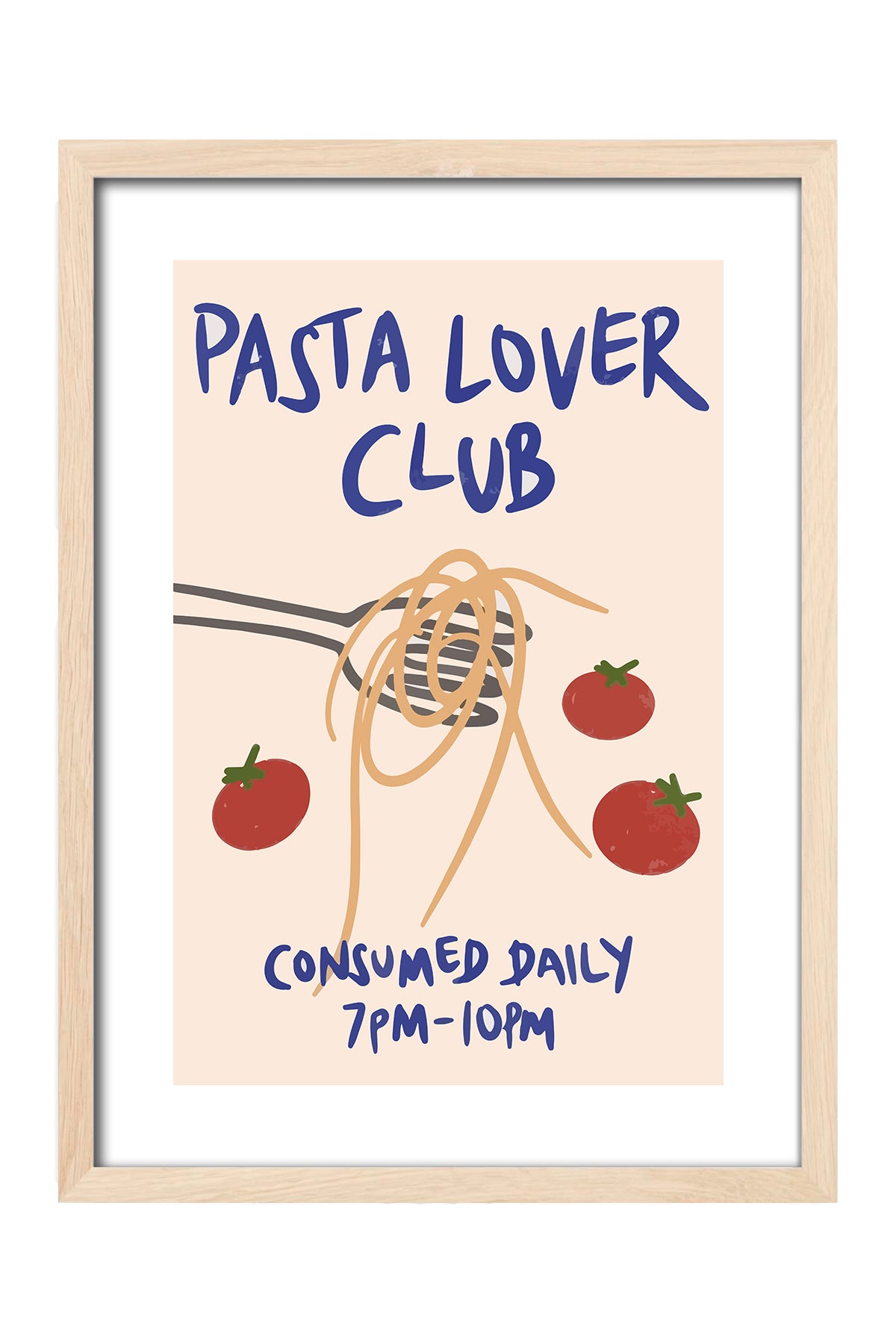 Pasta Lover Club - tablo
