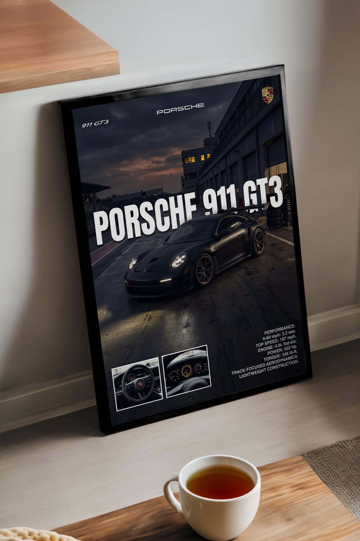 Porsche 911 GT3 - tablo