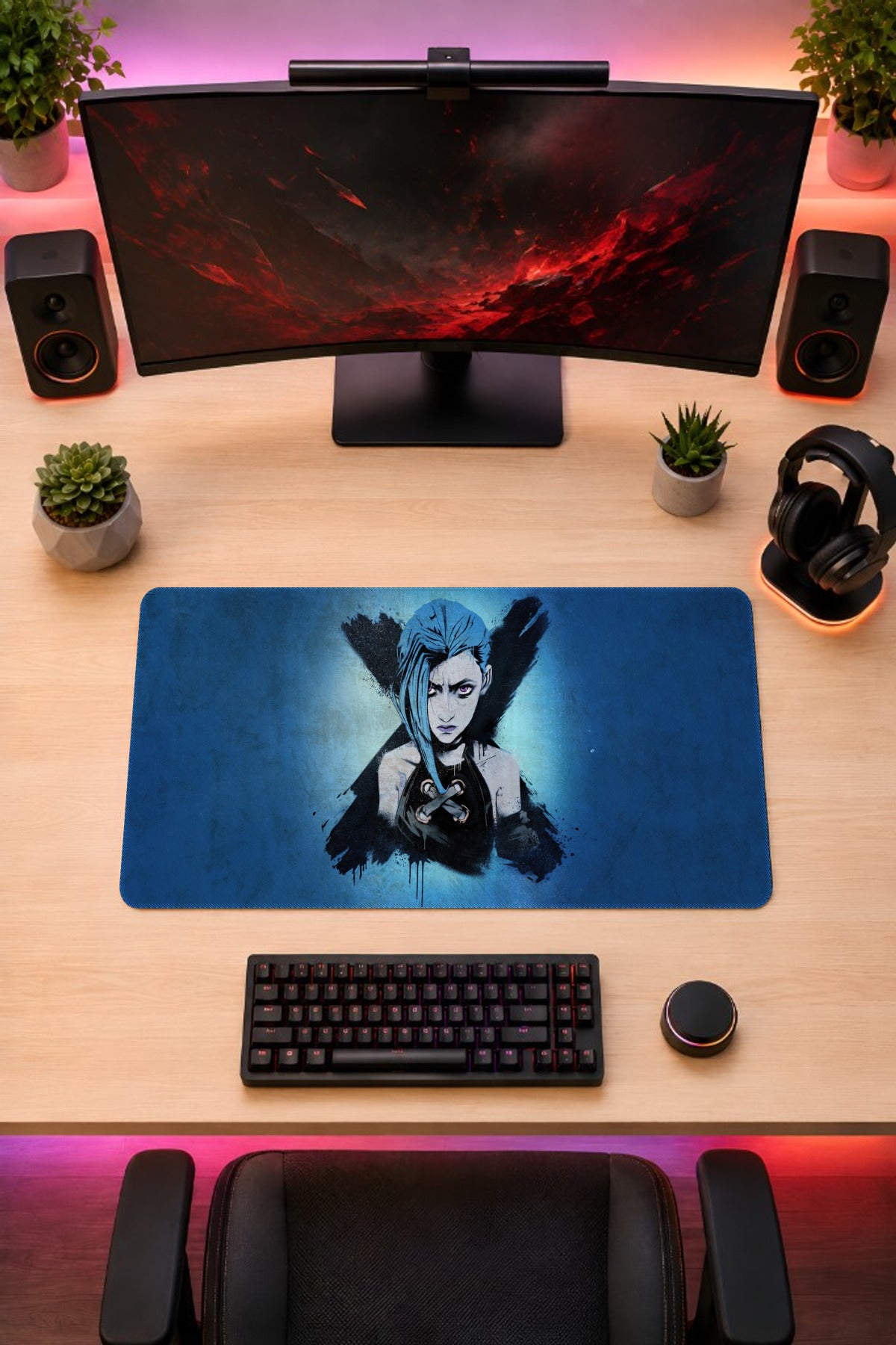 League of Legends Jinx - mousepad