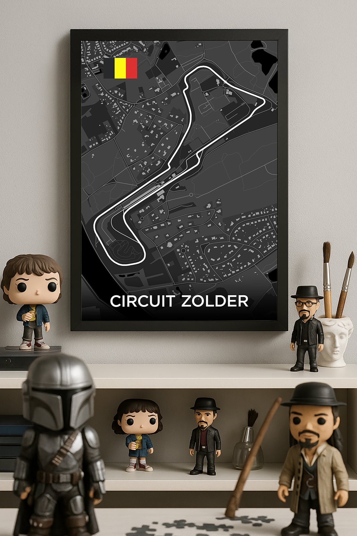 Circuit Zolder Pist Haritası - tablo
