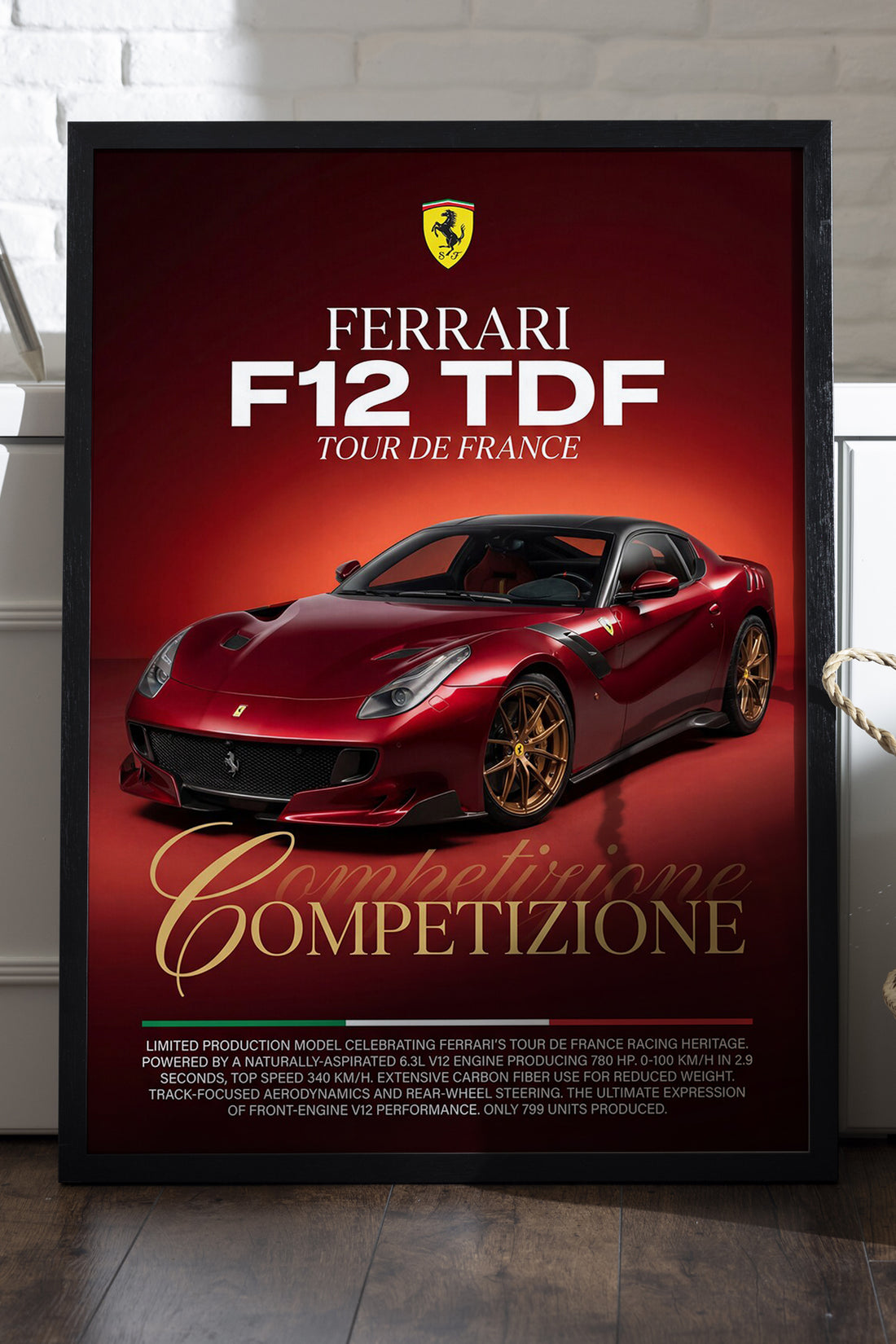 Ferrari F12 TDF - tablo